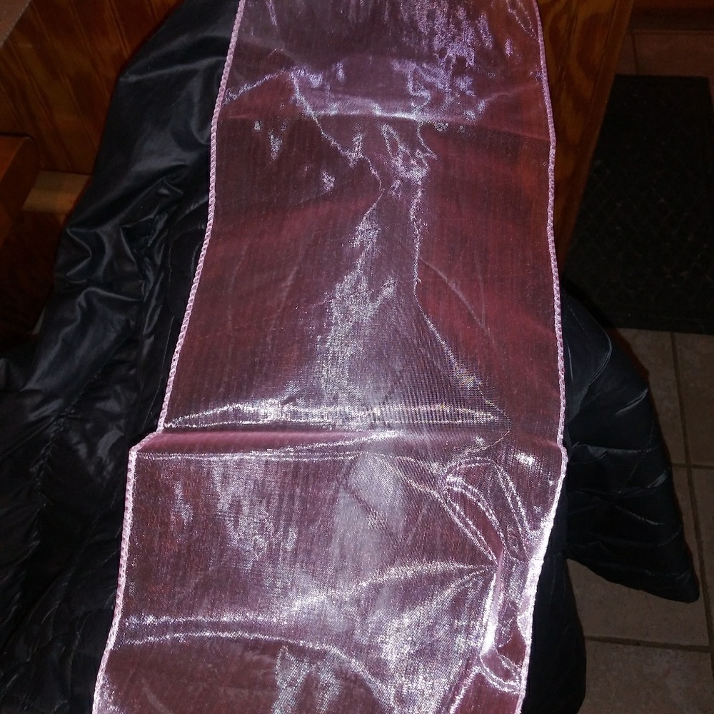 Do not buy. Sold.    85 light pink organza sashes.